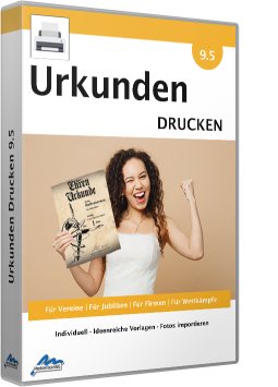 Urkunden Drucken 9.5 Professional